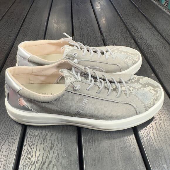 Hey Dude Men’s Size 10 Wally Sox Gray Snakeskin Pattern Casual Comfort Shoes main image 8